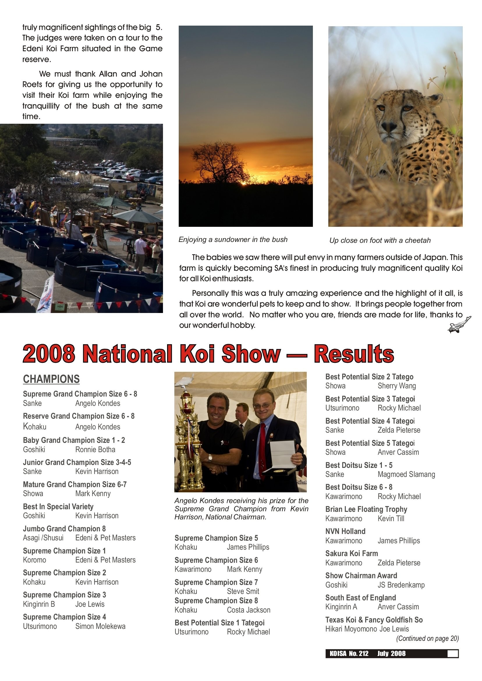 11 July 2008 Final